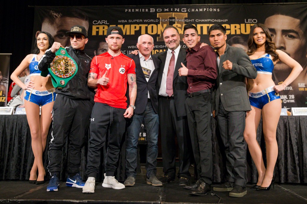 FRAMPTON VS. SANTA CRUZ II FINAL PRESSER QUOTES &&nbsp;PHOTOS