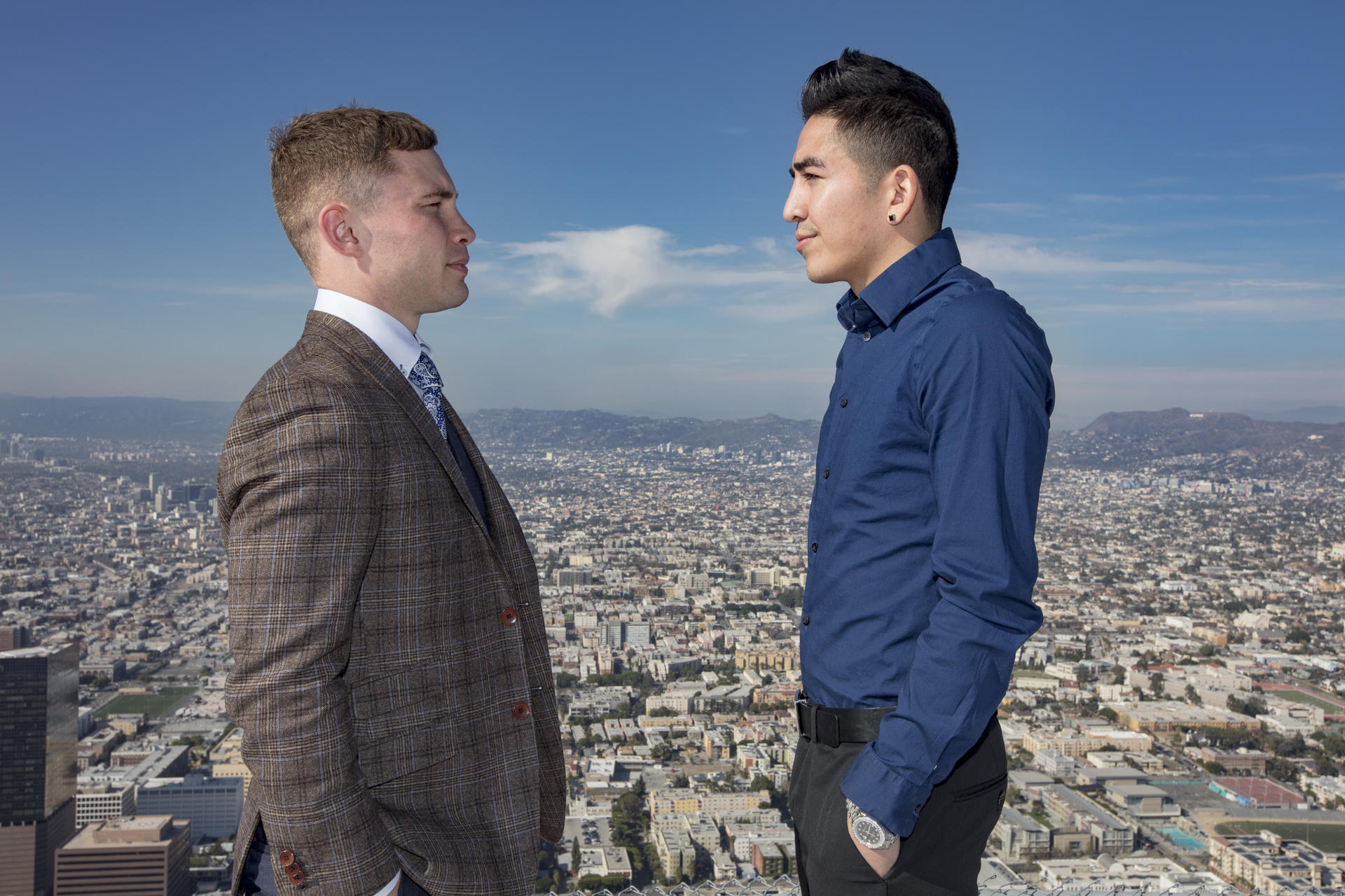 Carl Frampton and Leo Santa Cruz