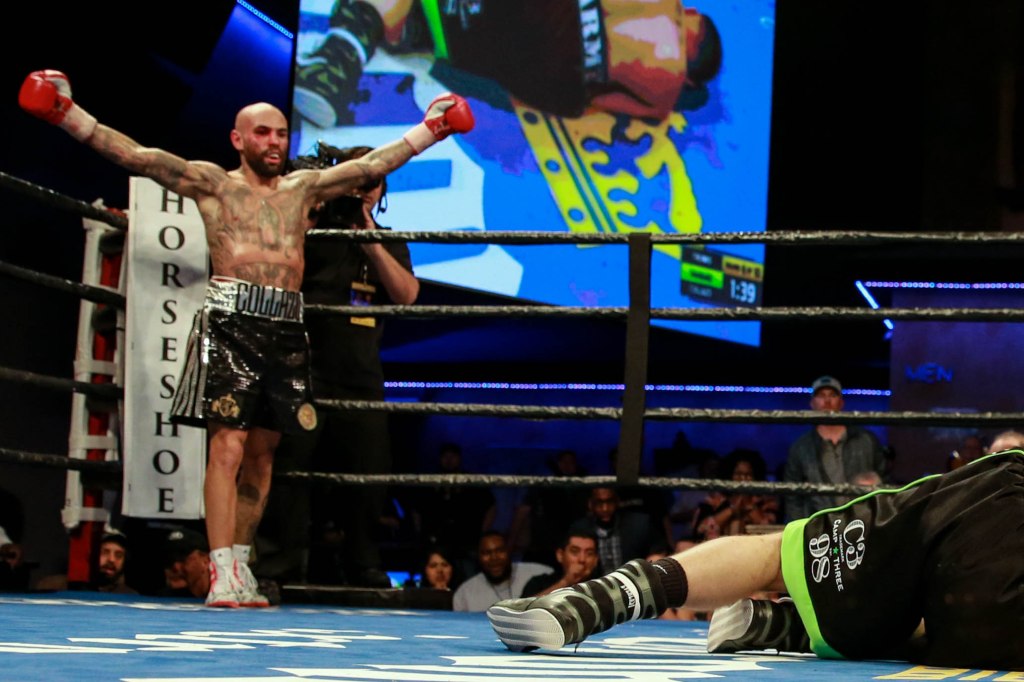 COLLAZO SCORES A SENSATIONAL KNOCKOUT OF VASQUEZ&nbsp;JR