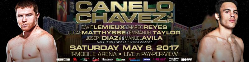 KNOCKOUT ARTIST DAVID LEMIEUX SQUARES OFF AGAINST MARCO ‘DORADO’ REYES AS CO-MAIN EVENT FOR CANELO-CHÁVEZ, JR. CINCO DE MAYO&nbsp;MEGAFIGHT