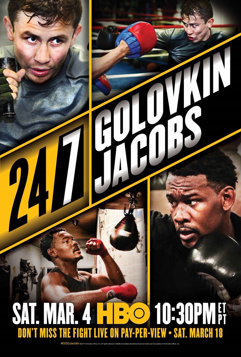 WATCH: GOLOVKIN VS. JACOBS&nbsp;24/7