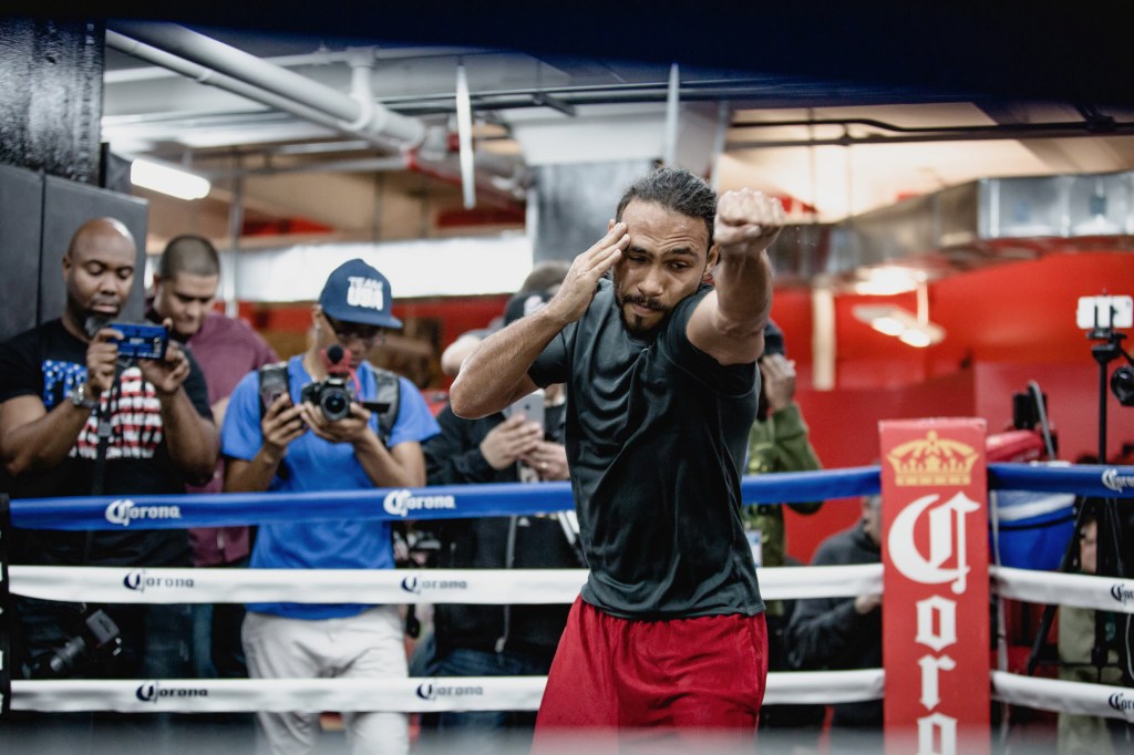 THURMAN VS. GARCIA MEDIA WORKOUT QUOTES &&nbsp;PHOTOS