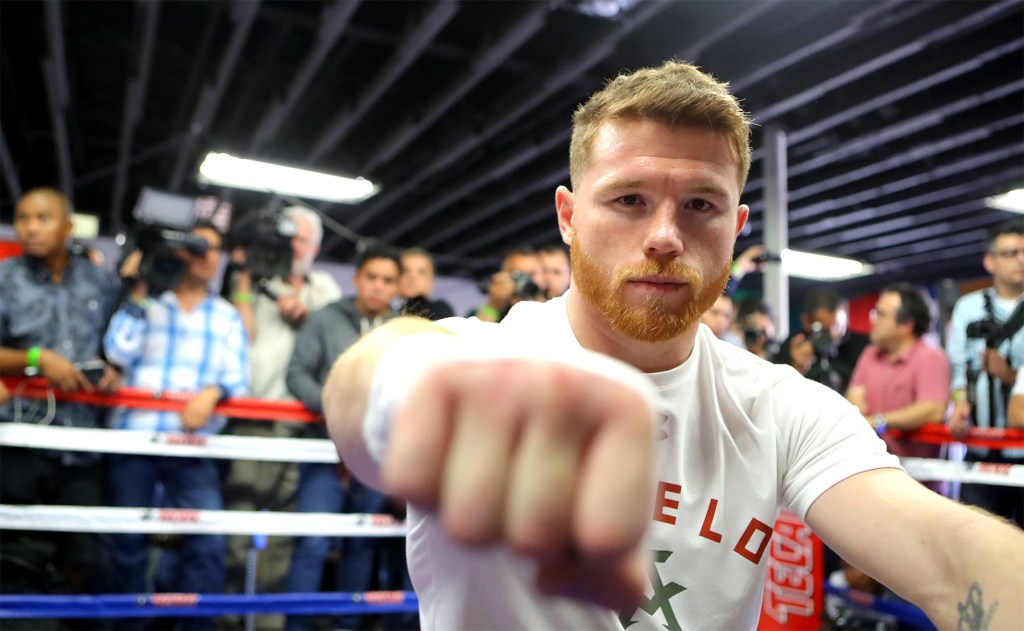 CANELO ALVAREZ SAN DIEGO MEDIA WORKOUT QUOTES AND&nbsp;PHOTOS