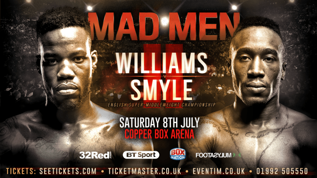 WILLIAMS V SMYLE REMATCH CONFIRMED FOR JULY&nbsp;8