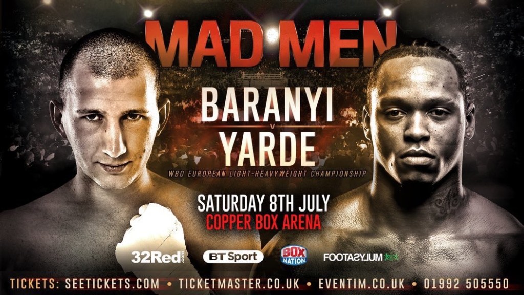 YARDE READY TO CONQUER&nbsp;EUROPE