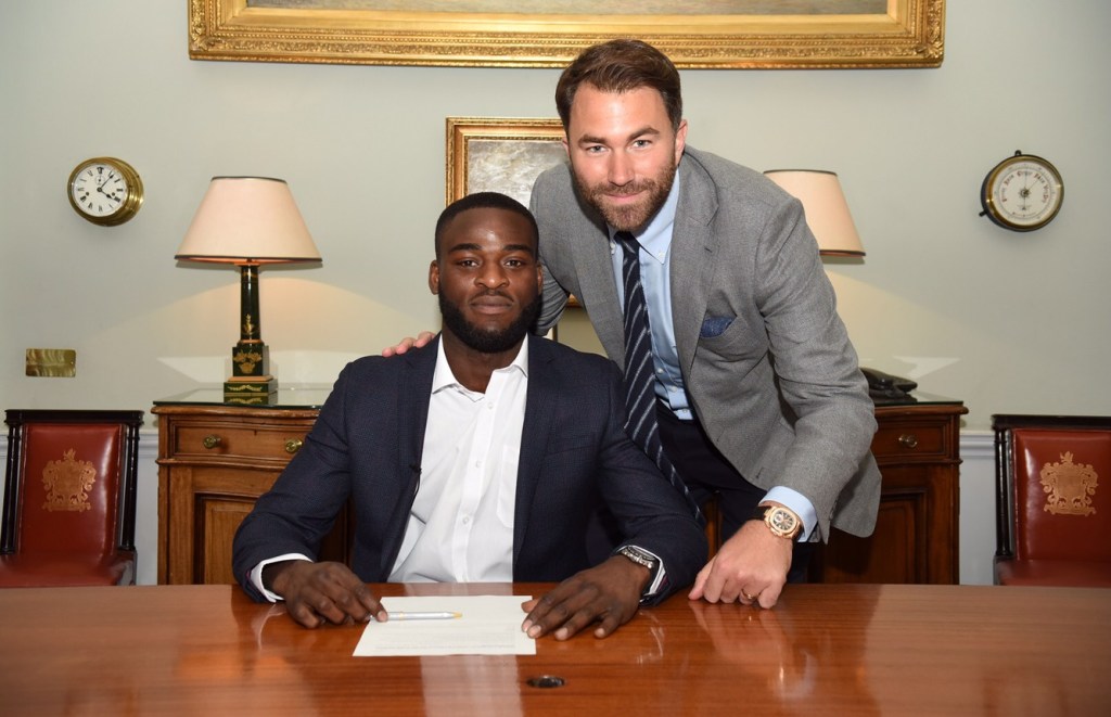 BUATSI PENS PROMOTIONAL DEAL WITH MATCHROOM&nbsp;BOXING