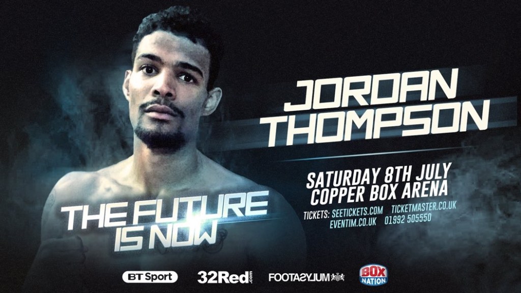 THOMPSON VOWS TO SERVE UP SUCCESS IN THE&nbsp;RING