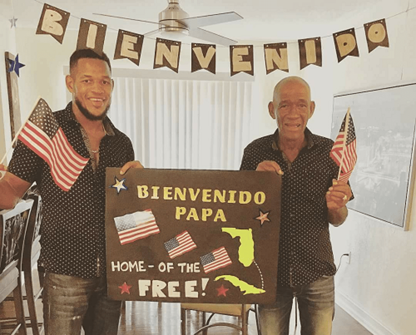 SULLIVAN BARRERA REUNITES WITH HIS FATHER FOR JOE SMITH&nbsp;JR.