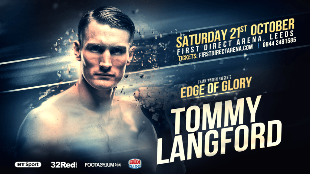 BRITISH MIDDLEWEIGHT CHAMPION LANGFORD ADDED TO LEEDS&nbsp;CARD
