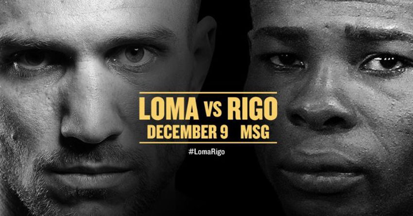 LOMACHENKO VS. RIGONDEAUX FINALIZED FOR DECEMBER&nbsp;9TH