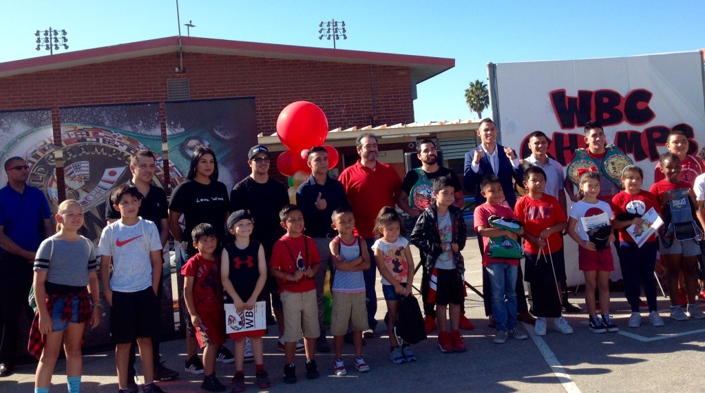 WBC FIGHTERS GIVE BACK FOR RED RIBBON&nbsp;WEEK