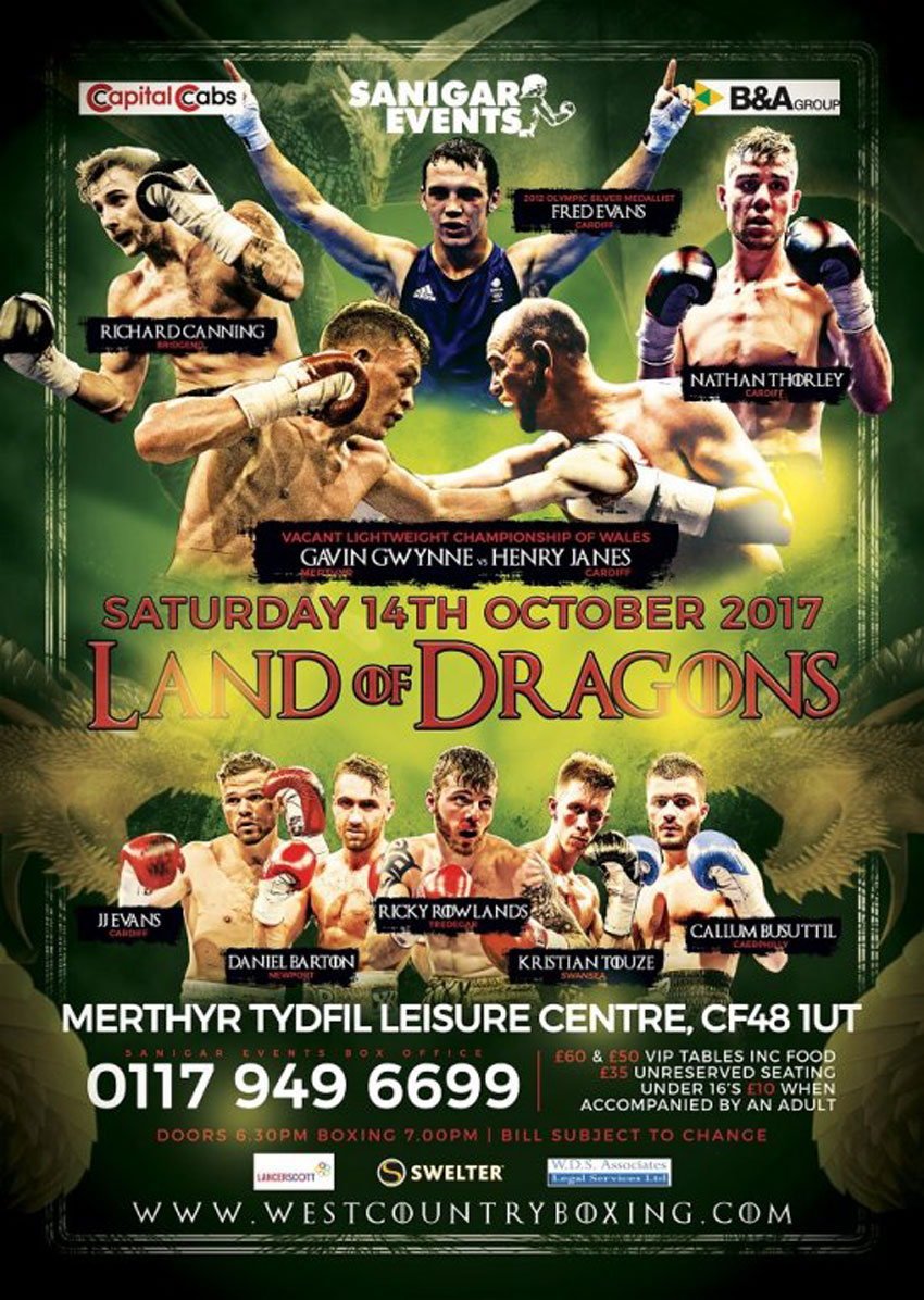 GWYNNE DECISIONS ALEXANDER WITH EYES SET ON THE WELSH&nbsp;TITLE