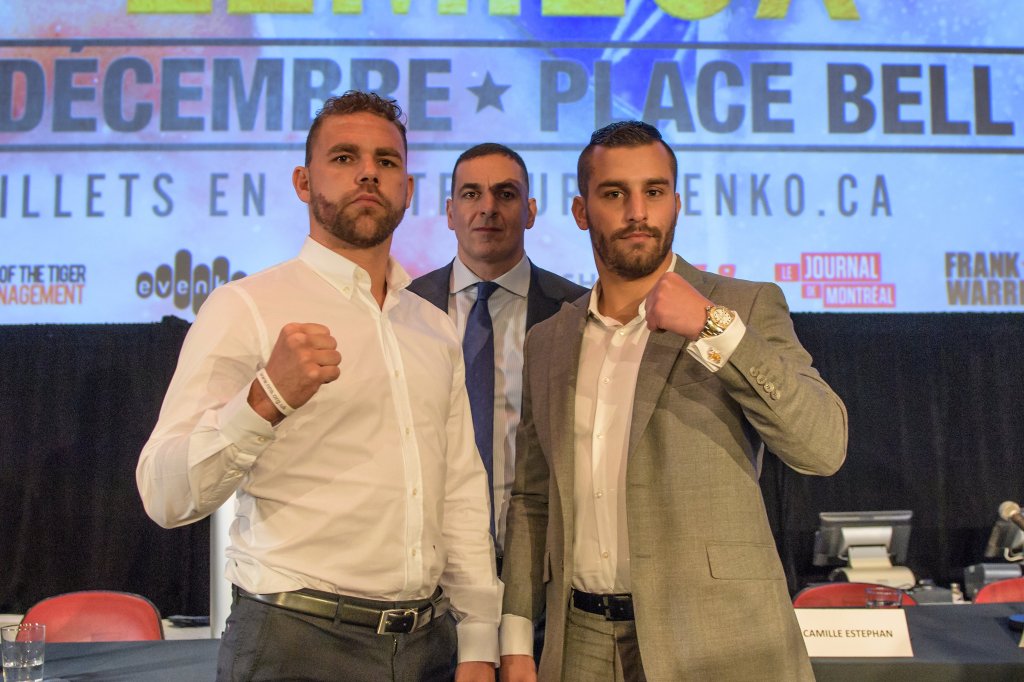 BILLY JOE SAUNDERS VS. DAVID LEMIEUX MONTREAL PRESS CONFERENCE QUOTES AND&nbsp;PHOTOS