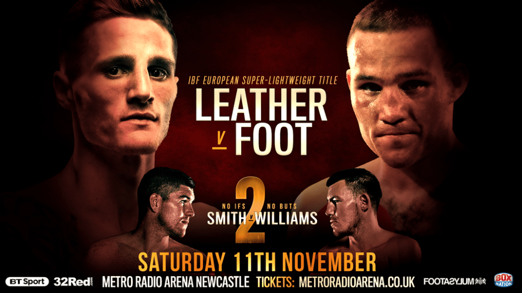 GLENN FOOT: “LEATHER’S GONNA RUN LIKE A&nbsp;THIEF!”