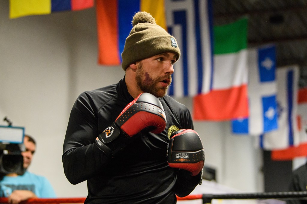 SAUNDERS VS. LEMIEUX MEDIA WORKOUT QUOTES AND&nbsp;PHOTOS