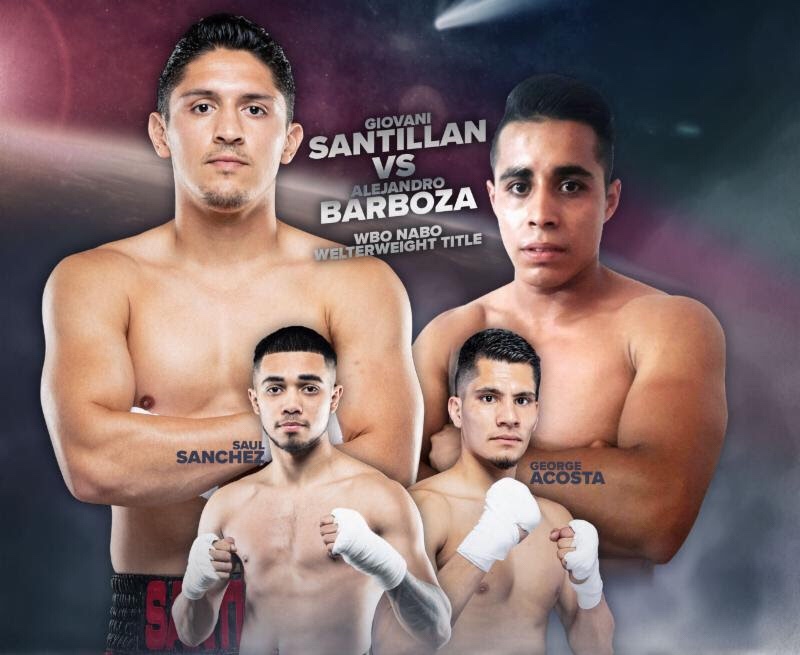 SANTILLAN NEEDS ONLY TWO ROUNDS TO KEEP HIS TITLE WITH WIN OVER&nbsp;BARBOZA