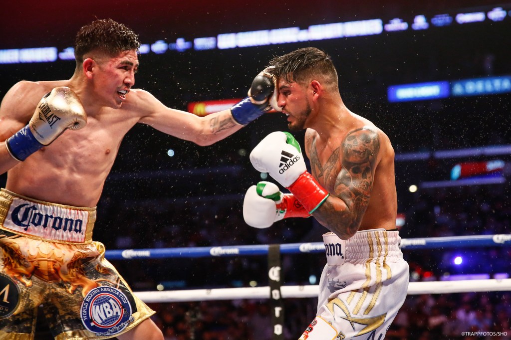 LEO SANTA CRUZ OUTPOINTS ABNER MARES IN REMATCH TO RETAIN WBA FEATHERWEIGHT TITLE BY UNANIMOUS&nbsp;DECISION