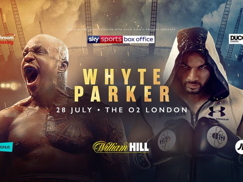 WHYTE FACES PARKER IN HEAVYWEIGHT&nbsp;BLOCKBUSTER