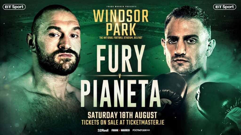 TOPCLASS PREVIEW | TYSON FURY VS. FRANCISCO&nbsp;PIANTERA