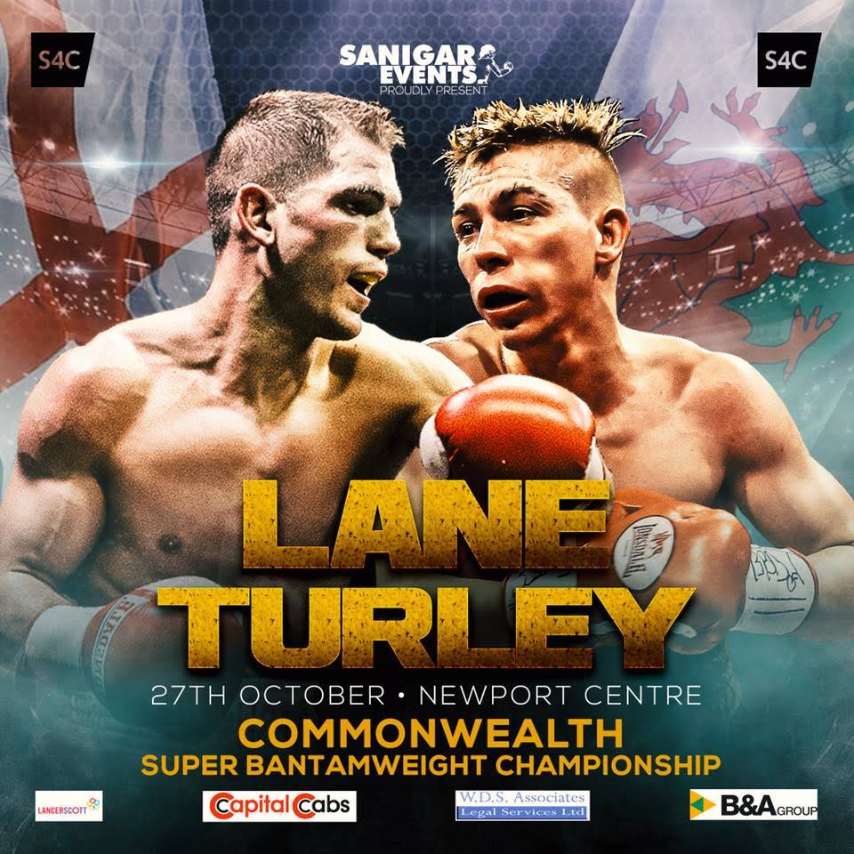LANE VS. TURLEY ON OCTOBER 27TH AT NEWPORT&nbsp;CENTRE