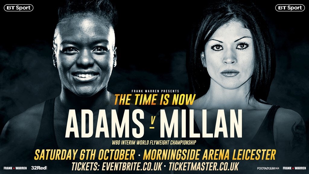 ADAMS OUT TO KO MILLAN AND WOW NEW&nbsp;FANS