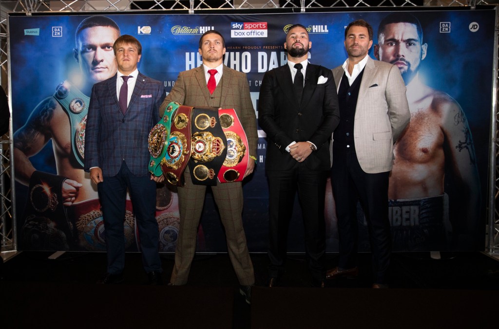 OLEKSANDR USYK VS. TONY BELLEW PRESS CONFERENCE&nbsp;QUOTES