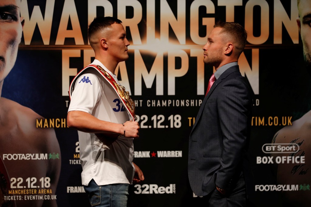 WARRINGTON VS FRAMPTON LEEDS PRESS CONFERENCE&nbsp;QUOTES