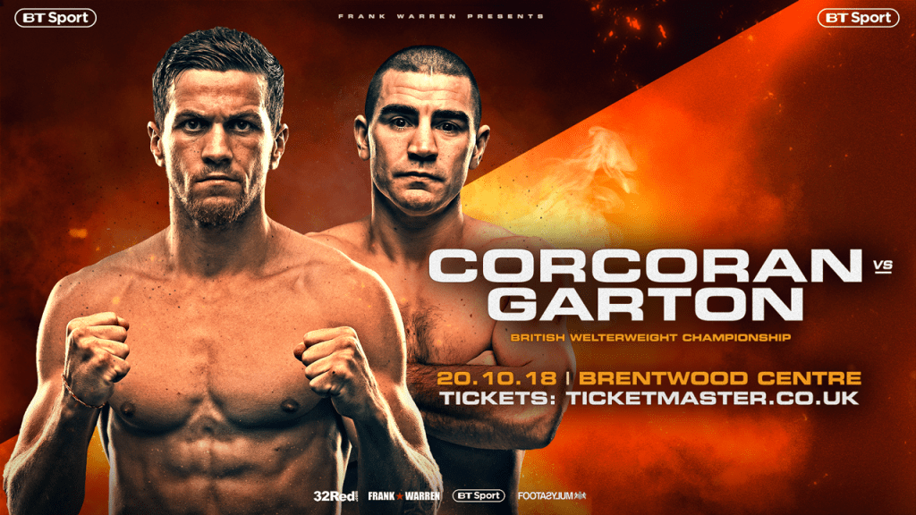 GARTON: “CORCORAN IS MY TYPE OF&nbsp;FIGHTER”