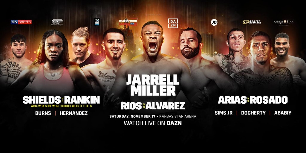 MILLER, SHIELDS AND RIOS STAR IN HUGE KANSAS FIGHT&nbsp;NIGHT
