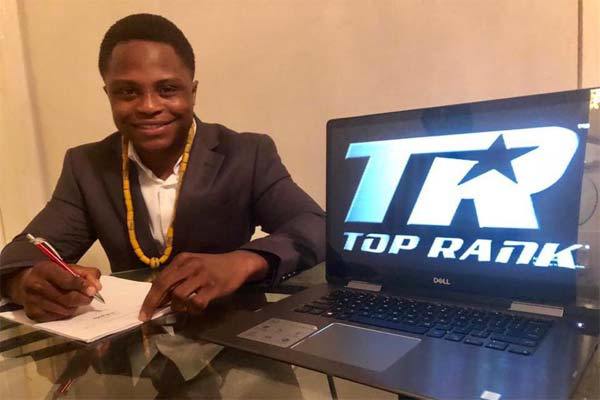 DOGBOE SIGNS LONG-TERM DEAL WITH TOP RANK, TITLE FIGHT IN GHANA POSSIBLE FOR&nbsp;2019