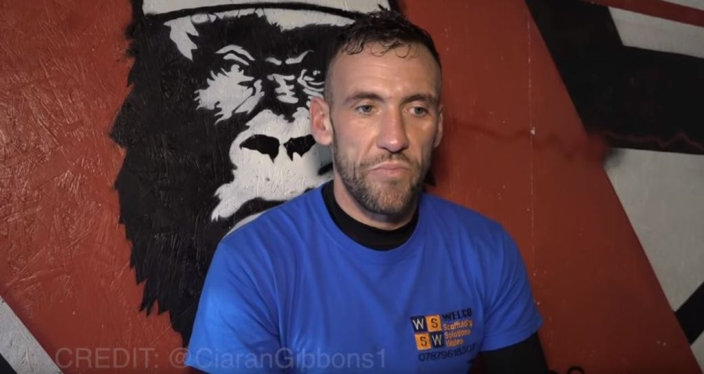 GIBBONS TALKS BOXING WITH WELSH MIDDLEWEIGHT GERAINT&nbsp;GOODRIDGE