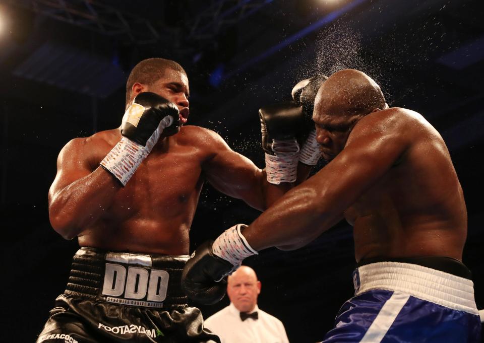 DUBOIS GOES THE DISTANCE IN BEATING JOHNSON, CATTERALL DECISIONS&nbsp;DAVIES