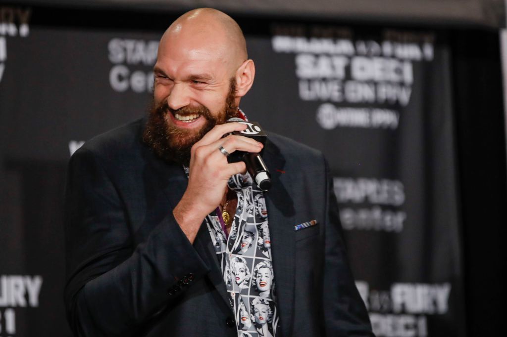 TYSON FURY HEADING TO LAS&nbsp;VEGAS