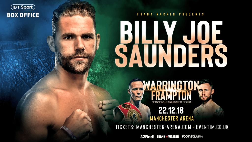BILLY JOE BACK ON HUGE WARRINGTON-FRAMPTON CARD