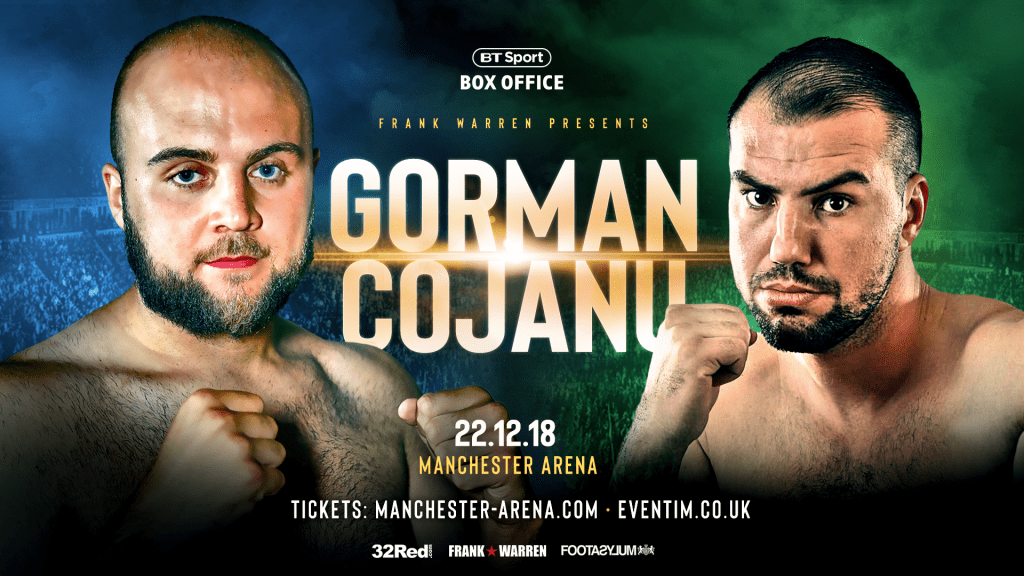 COJANU STEPS IN TO FIGHT GORMAN IN&nbsp;MANCHESTER