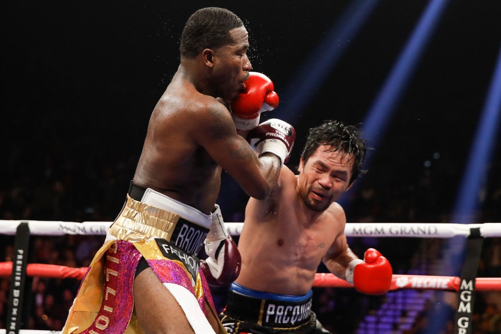 MANNY PACQUIAO DEFENDS WBA WELTERWEIGHT WORLD TITLE WITH UNANIMOUS DECISION OVER ADRIEN&nbsp;BRONER