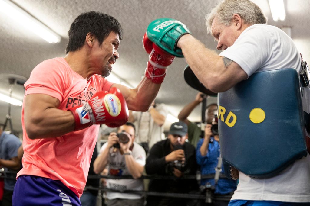 MANNY PACQUIAO & ADRIEN BRONER LOS ANGELES  MEDIA DAY QUOTES &&nbsp;PHOTOS