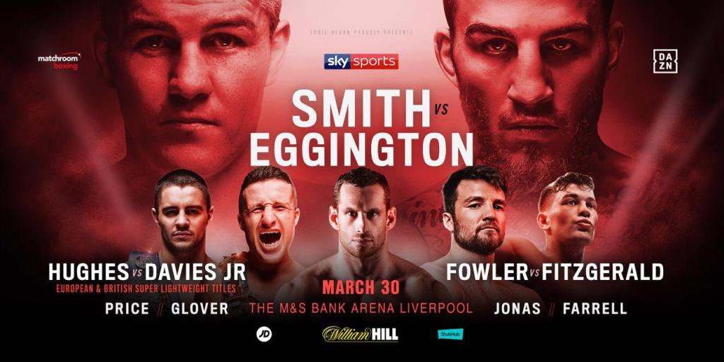 SMITH TAKES ON EGGINGTON IN MARCH 30 LIVERPOOL&nbsp;HOMECOMING