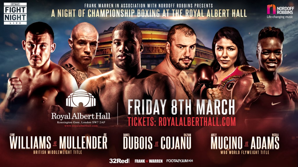DUBOIS AND ADAMS TO STAR IN ROYAL ALBERT HALL&nbsp;RETURN
