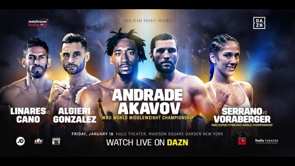 RINGSIDE REPORT – ANDRADE OUTCLASSES AKAVOV, CANO STEALS THE SHOW IN DEVASTATING FASHION, DOHENY IMPRESSES &&nbsp;MORE