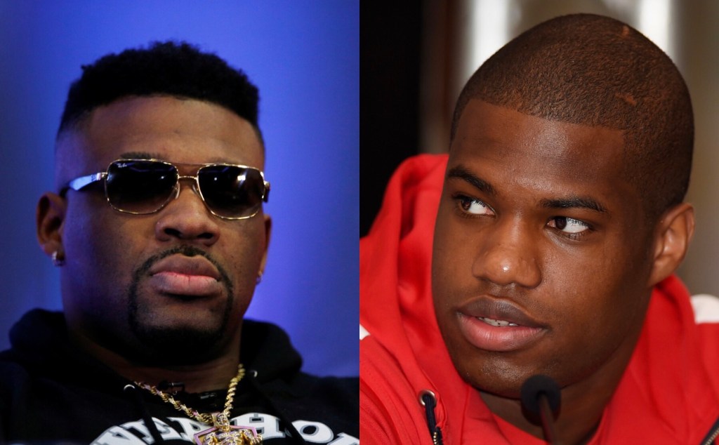 DUBOIS GIVING A HELPING HAND TO JOSHUA&nbsp;RIVAL