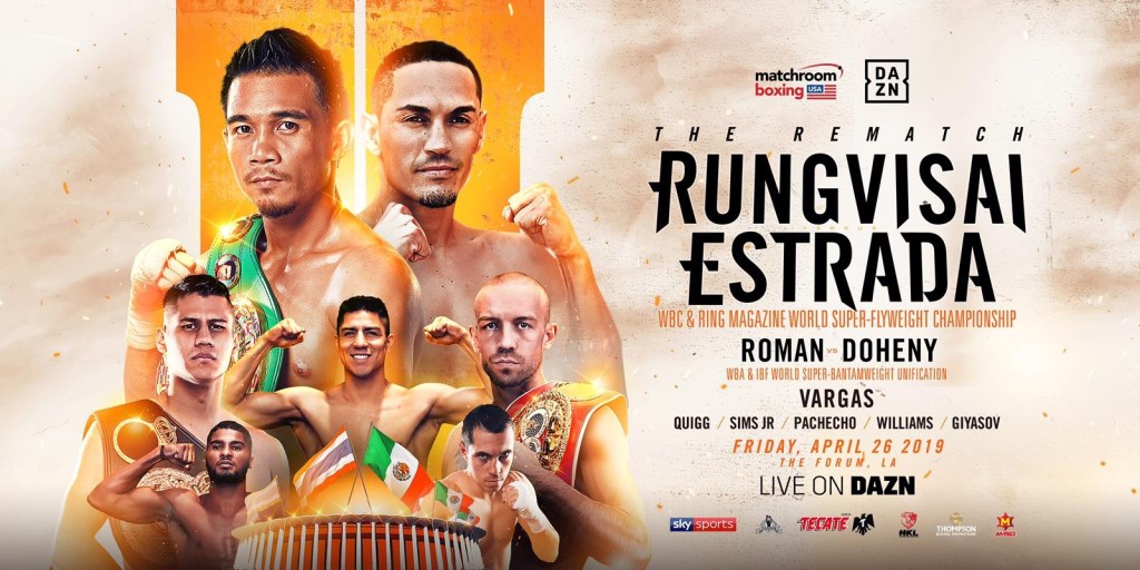RUNGVISAI VS. ESTRADA AND ROMAN VS. DOHENY TOP LA&nbsp;BLOCKBUSTER