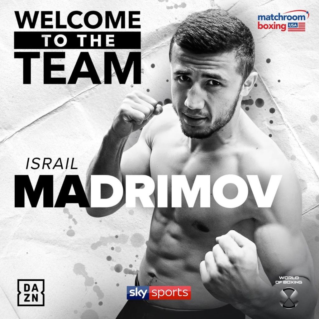 MADRIMOV SIGNS PROMOTIONAL DEAL WITH MATCHROOM&nbsp;BOXING