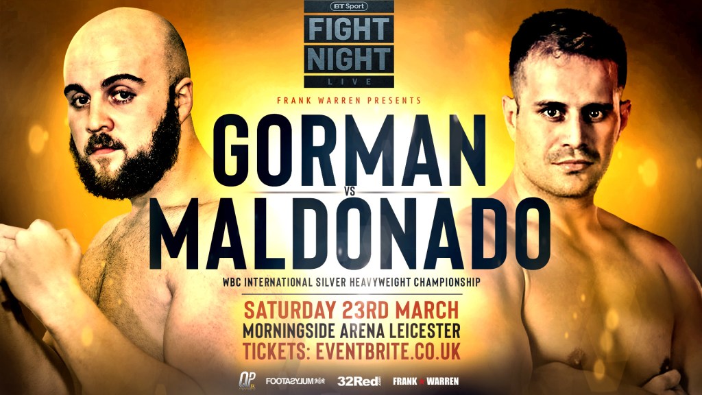 GORMAN WARY OF MALDONADO POWER AHEAD OF 2019 DANIEL DUBOIS&nbsp;SHOWDOWN
