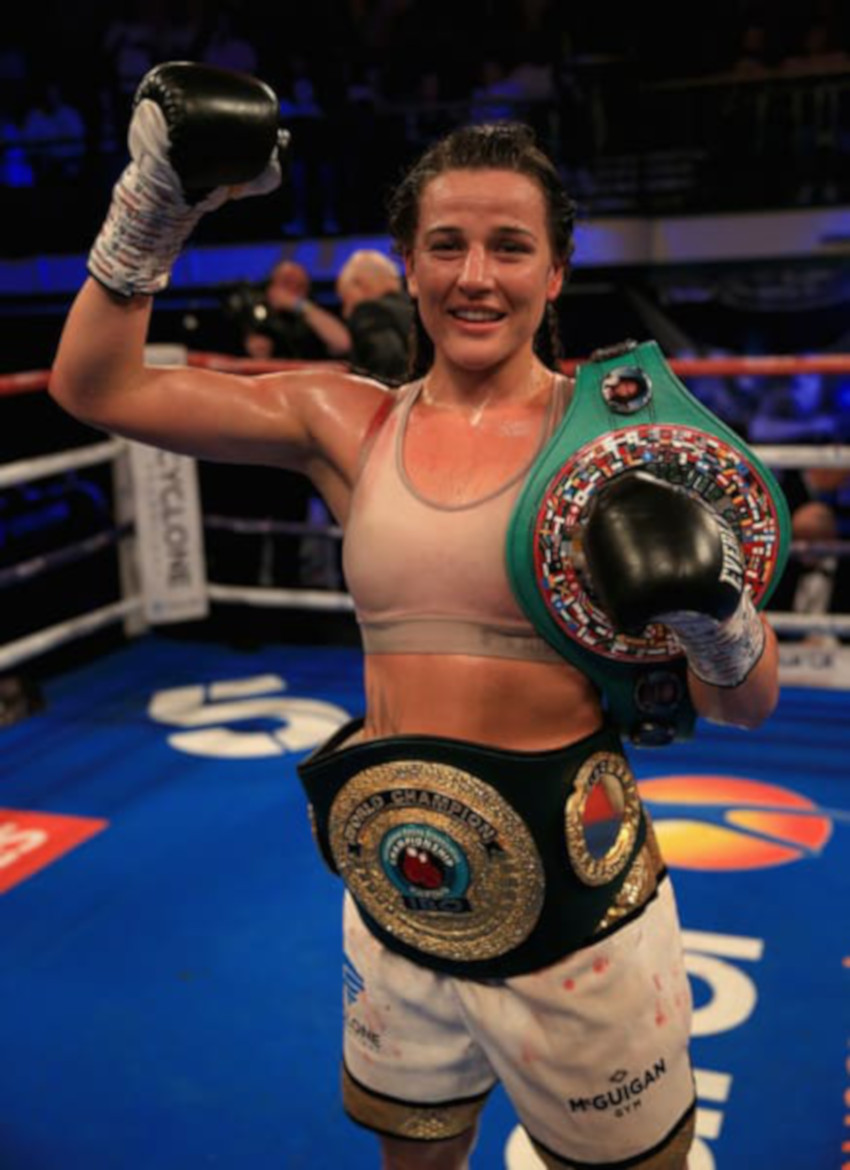 IBO WORLD CHAMPION CHANTELLE CAMERON DISCUSSES PLANS TO BECOME A TWO WEIGHT WORLD CHAMPION & LINK UP WITH JAMIE MOORE & MTK&nbsp;GLOBAL