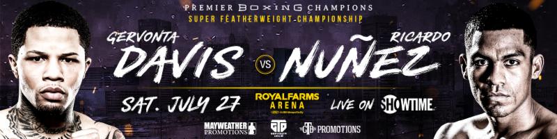 GAMBOA VS. MARTINEZ & MILLER VS. CORRALES ON JULY&nbsp;27TH