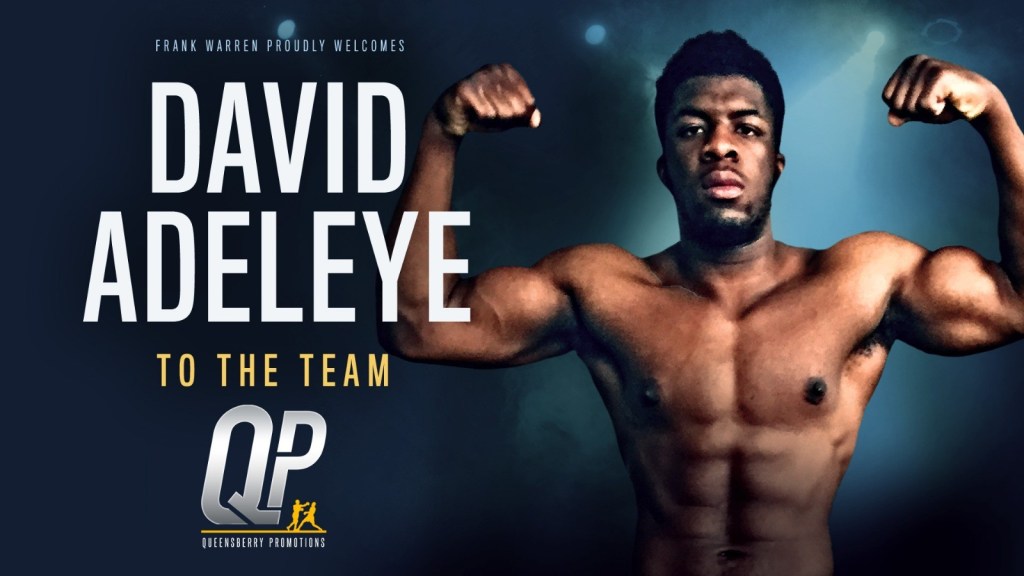 ADELEYE ADDED TO THE HEAVYWEIGHT&nbsp;MIX