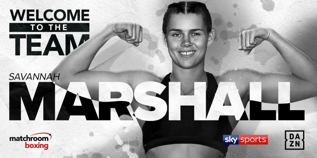 SAVANNAH MARSHALL SIGNS WITH MATCHROOM&nbsp;BOXING