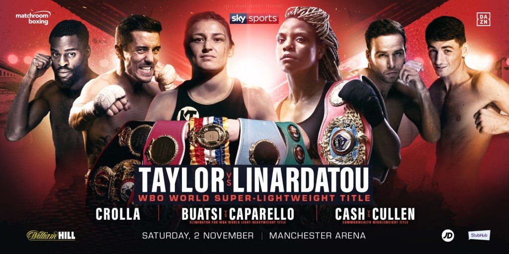 TAYLOR BIDS TO BECOME TWO-WEIGHT WORLD CHAMPION IN&nbsp;MANCHESTER