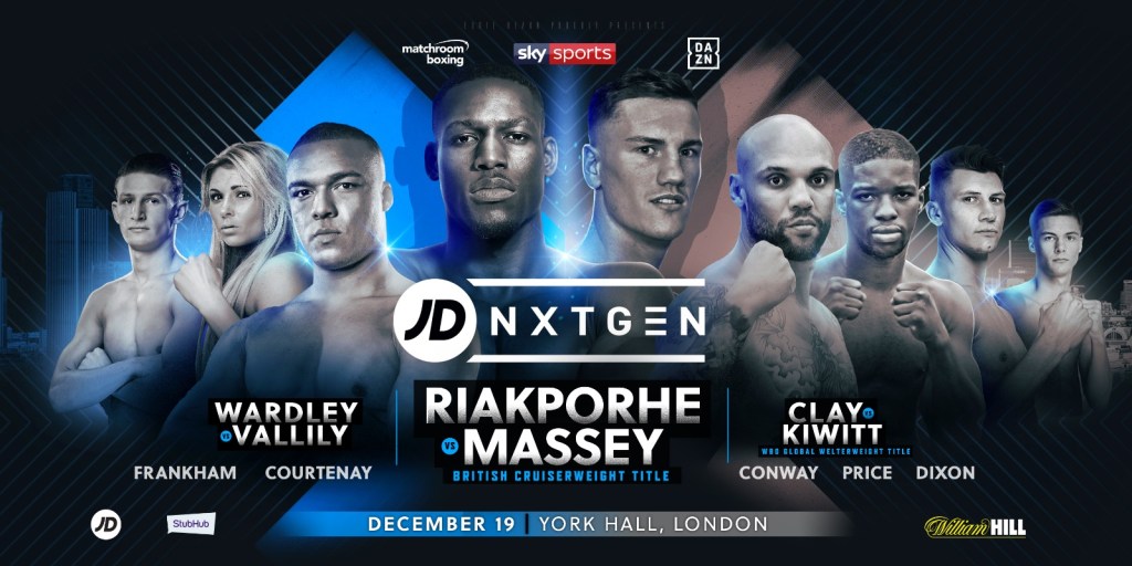 RIAKPORHE AND MASSEY CLASH FOR BRITISH TITLE AT YORK&nbsp;HALL